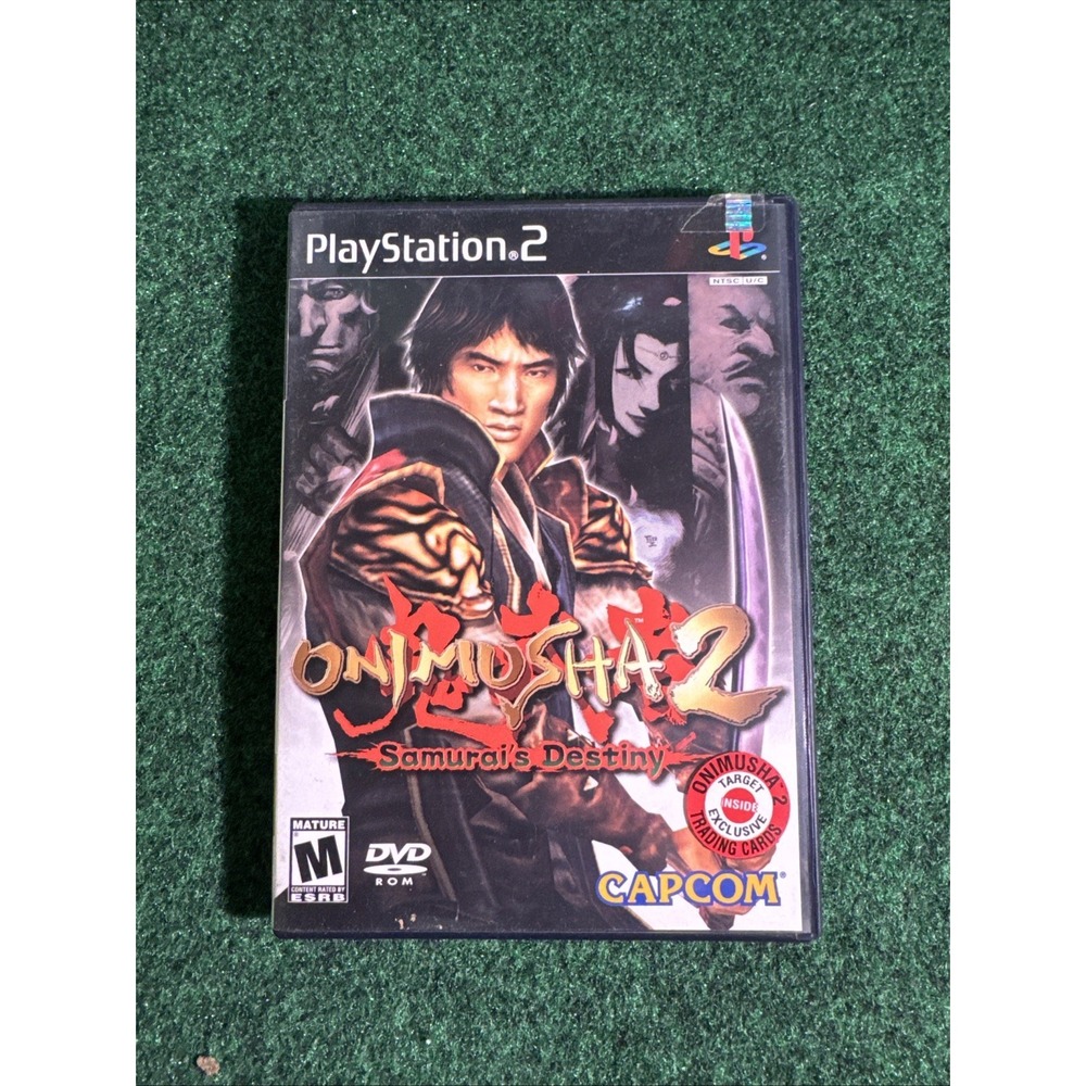 Onimusha 2: Samurai's Destiny (Sony PlayStation 2) COMPLETE IN BOX CIB TESTED
